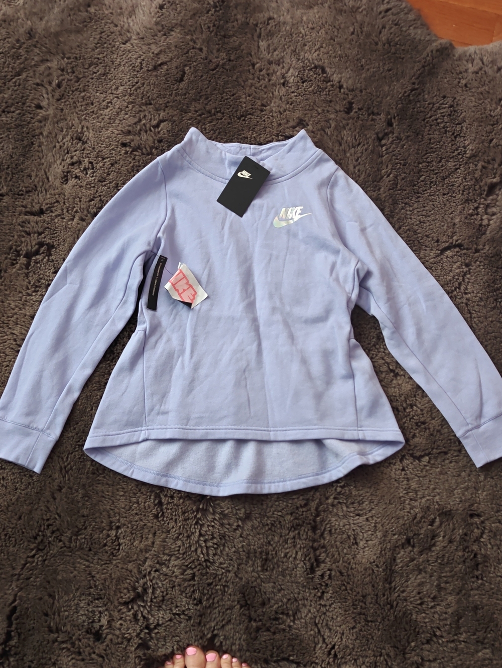 Nike Light Purple Lilac Crewneck Sweatshirt